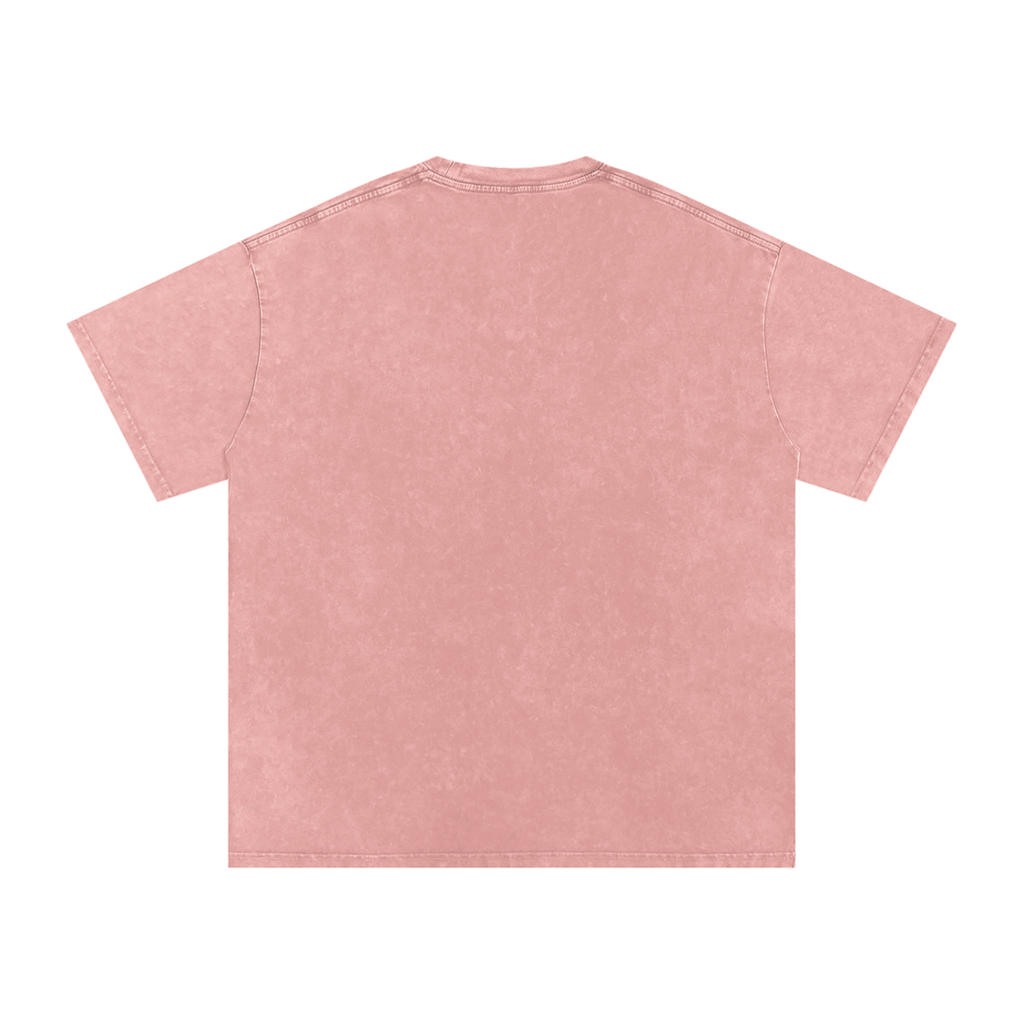 Pound Town Garageworks Snow Washed Oversized Cotton T-Shirt